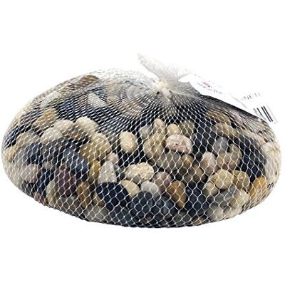 Rayher 8808104 naturlig flodsten för hantverk, heminredning och akvarium, grus i blandade bruna nyanser, 1 kg Rayher 8808104 naturlig flodsten för hantverk, heminredning och akvarium, grus i blandade bruna nyanser, 1 kg