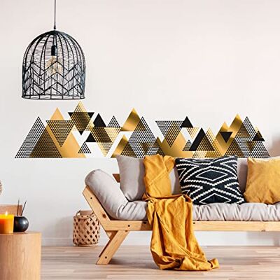 Ambiance Sticker Väggklistermärken Sovrumsdekoration väggdekal gigantiska skandinaviska berg LAURENTIKES 40 x 60 cm Ambiance Sticker Väggklistermärken Sovrumsdekoration väggdekal gigantiska skandinaviska berg LAURENTIKES 40 x 60 cm