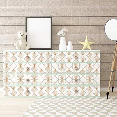 Ambiance Sticker Köksmöbler klistermärken väggdekaler självhäftande klistermärke för möbler skandinavisk klistermärke självhäftande badrumsmöbler 40 x 60 cm Jorn Ambiance Sticker Köksmöbler klistermärken väggdekaler självhäftande klistermärke för möbler skandinavisk klistermärke självhäftande badrumsmöbler 40 x 60 cm Jorn