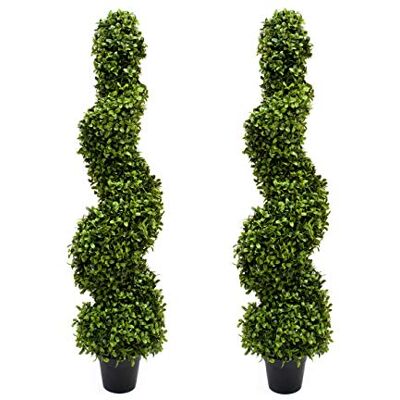 GreenBrokers Spiral Konstgjorda Träd, 90cm, Grön GreenBrokers Spiral Konstgjorda Träd, 90cm, Grön