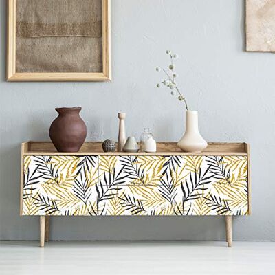 Ambiance Sticker Möbelklistermärken kök väggklistermärke möbelklistermärke klistermärke tropisk möbel klistermärke självhäftande möbel badrum 40 x 60 cm Gwangju Ambiance Sticker Möbelklistermärken kök väggklistermärke möbelklistermärke klistermärke tropisk möbel klistermärke självhäftande möbel badrum 40 x 60 cm Gwangju