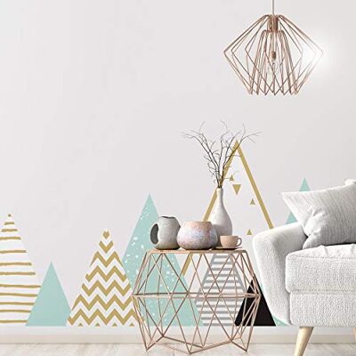 Ambiance Sticker Väggklistermärken för barn dekoration av barnkammaren väggklistermärken för barn skandinavisk väggdekal väggdekal jätte skandinaviska berg Atlas H80 x L135 cm Ambiance Sticker Väggklistermärken för barn dekoration av barnkammaren väggklistermärken för barn skandinavisk väggdekal väggdekal jätte skandinaviska berg Atlas H80 x L135 cm
