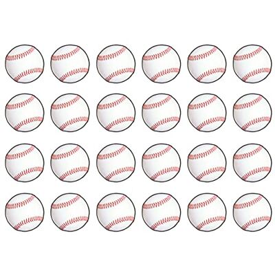 Beistle 24-pack baseballutskärning, 13-1/2-tum Beistle 24-pack baseballutskärning, 13-1/2-tum