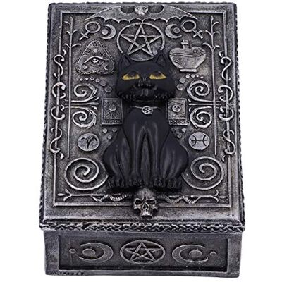 Nemesis Now Bekant Spell Svart Katt Sigil Prydnadslåda 13,7 cm Nemesis Now Bekant Spell Svart Katt Sigil Prydnadslåda 13,7 cm