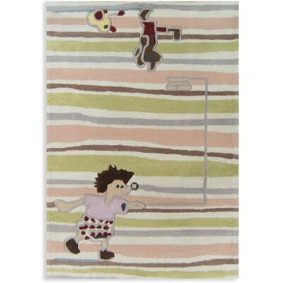 LIVONE Happy Rugs for Kids Livone FreddyIgel-100 barnmatta Freddy Igelkottmotivet 100 x 140 cm flerfärgad LIVONE Happy Rugs for Kids Livone FreddyIgel-100 barnmatta Freddy Igelkottmotivet 100 x 140 cm flerfärgad