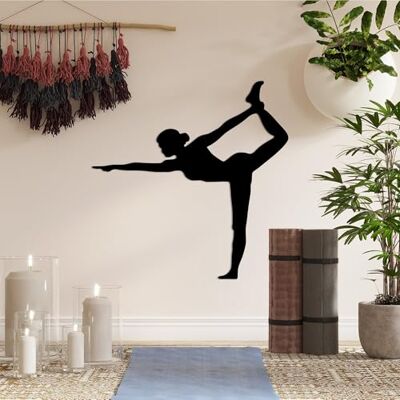 Wallity Snygg svart dekorativ metallväggtillbehör, 55 x 55 cm 100% metall, 1,5 mm tjocklek Perfekt för modern heminredning och konstdisplay Wallity Snygg svart dekorativ metallväggtillbehör, 55 x 55 cm 100% metall, 1,5 mm tjocklek Perfekt för modern heminredning och konstdisplay