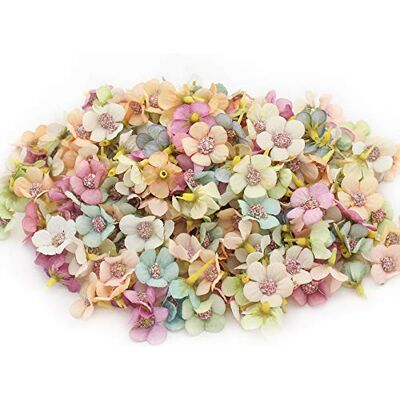 Juliyeh NA 50 stycken konstgjorda blommor, tusenskönor, konstgjorda blomhuvuden, liten tusensköna, blomma i silke, för gör-det-själv krans, gåva, hantverk, fest, festival och hem (flerfärgad slumpmässig) Juliyeh NA 50 stycken konstgjorda blommor, tusenskönor, konstgjorda blomhuvuden, liten tusensköna, blomma i silke, för gör-det-själv krans, gåva, hantverk, fest, festival och hem (flerfärgad slumpmässig)