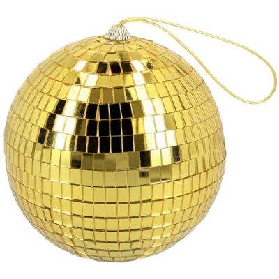 Boland – glänsande diskokula, diameter ca 15 cm, Disco Fever, hängande dekoration, dekoration för fest eller nyårsafton Boland – glänsande diskokula, diameter ca 15 cm, Disco Fever, hängande dekoration, dekoration för fest eller nyårsafton