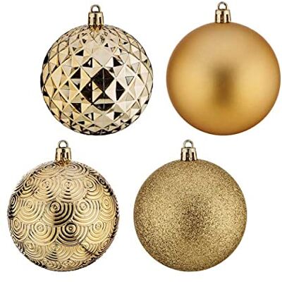 Krist+ Julbollar, Multifärg, Standard Krist+ Julbollar, Multifärg, Standard