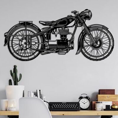 Wallity Hanah Home Stylish Black Decorative Metal Wall Accessory, 100 x 48 cm 100% metall, 1,5 mm tjock Easy Wall Mounting, perfekt för modern inredning Wallity Hanah Home Stylish Black Decorative Metal Wall Accessory, 100 x 48 cm 100% metall, 1,5 mm tjock Easy Wall Mounting, perfekt för modern inredning