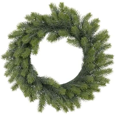 BigBuy Christmas Julkrans Grön PVC 41 x 41 cm BigBuy Christmas Julkrans Grön PVC 41 x 41 cm