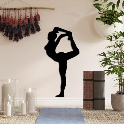 Wallity Snygg svart dekorativ metallväggtillbehör, 30 x 60 cm 100% metall, 1,5 mm tjocklek perfekt för modern heminredning och unik väggkonst Wallity Snygg svart dekorativ metallväggtillbehör, 30 x 60 cm 100% metall, 1,5 mm tjocklek perfekt för modern heminredning och unik väggkonst