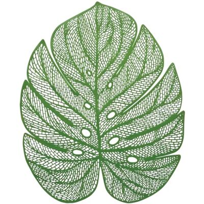 FIESTAS GUIRCA Grönt bladbord (45 cm) Bordsdekoration för sommar- och examensfester Perfekt för Hawaii-temafester och tropiska evenemang grön FIESTAS GUIRCA Grönt bladbord (45 cm) Bordsdekoration för sommar- och examensfester Perfekt för Hawaii-temafester och tropiska evenemang grön