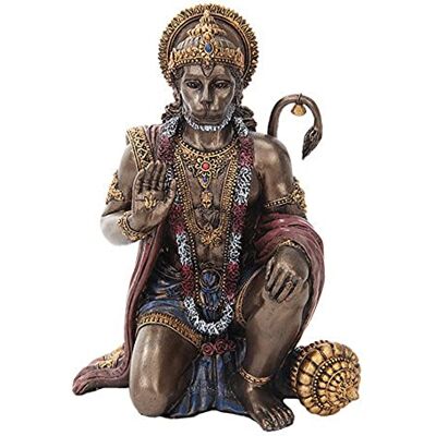 Pacific Giftware PTC 15 cm Hanuman mytologisk indisk hinduisk gud hartsstaty figur Pacific Giftware PTC 15 cm Hanuman mytologisk indisk hinduisk gud hartsstaty figur