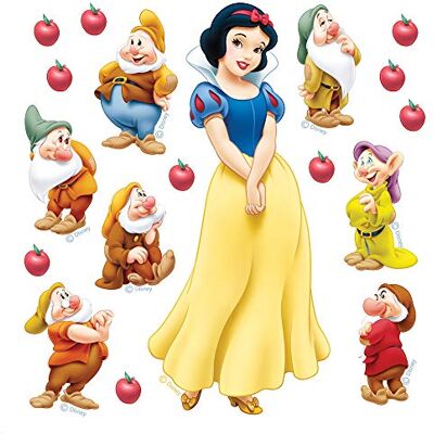 AG Design Disney Prinsessa Sneeuwwitje Väggklistermärken - Väggtyp AG Design Disney Prinsessa Sneeuwwitje Väggklistermärken - Väggtyp