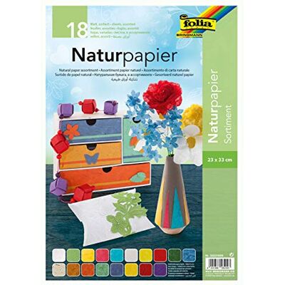 folia 58231809 – sorteringspack, 18 ark, 23 x 33 cm, med mullbärdspapper, fiberduk, blompapper, bananpapper och månrock folia 58231809 – sorteringspack, 18 ark, 23 x 33 cm, med mullbärdspapper, fiberduk, blompapper, bananpapper och månrock