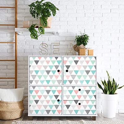 Ambiance Sticker Köksmöbler klistermärken väggdekaler självhäftande klistermärke för möbler skandinavisk klistermärke självhäftande badrumsmöbler 40 x 60 cm Poulsenk Ambiance Sticker Köksmöbler klistermärken väggdekaler självhäftande klistermärke för möbler skandinavisk klistermärke självhäftande badrumsmöbler 40 x 60 cm Poulsenk