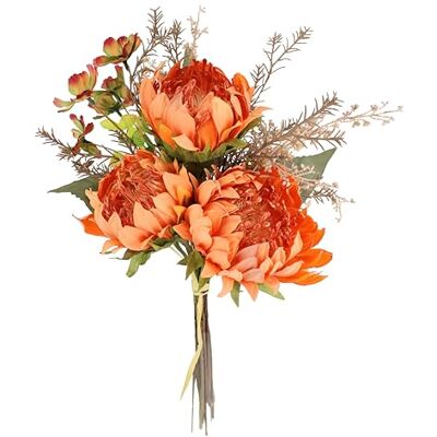 Flair Flower Konstgjord blombukett Protea 43 cm bukett kronärtskocka tistel blombuketter sidenblomma konstgjord blomma dekorativ blomma bukett bröllop hus höstdekoration höstblomma oäkta blomma mittstycke Flair Flower Konstgjord blombukett Protea 43 cm bukett kronärtskocka tistel blombuketter sidenblomma konstgjord blomma dekorativ blomma bukett bröllop hus höstdekoration höstblomma oäkta blomma mittstycke