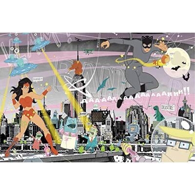 Scenolia Dekorativt akrylglas Super Heros 60 x 40 cm Väggdekoration kvalitet 100% fransk produkt Scenolia Dekorativt akrylglas Super Heros 60 x 40 cm Väggdekoration kvalitet 100% fransk produkt