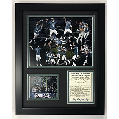 Legends Never Die Philadelphia Eagles Super Bowl 52 NFL Champions samlarobjekt Inramad fotokollage väggkonst dekor – 30 cm x 38 cm, (11856U) Legends Never Die Philadelphia Eagles Super Bowl 52 NFL Champions samlarobjekt Inramad fotokollage väggkonst dekor – 30 cm x 38 cm, (11856U)