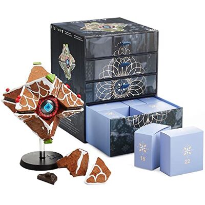Cc av Numskull Destiny pepparkakor spöke skal figur – officiell Destiny Merchandise – samlarobjekt adventskalender staty Cc av Numskull Destiny pepparkakor spöke skal figur – officiell Destiny Merchandise – samlarobjekt adventskalender staty