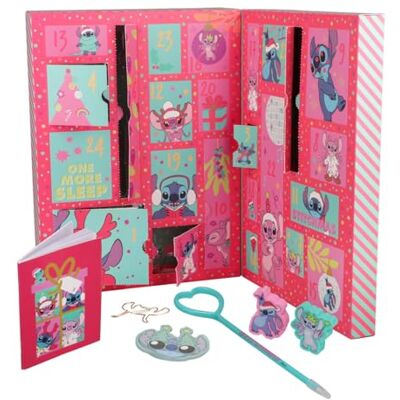 Paladone Stitch Disneys 24-dagars julkalender Stationär Kontorsmateriel Anteckningsbok klisterlappar strumpfyllning Officiellt licensierade Lilo-varor nyhetsgåva Paladone Stitch Disneys 24-dagars julkalender Stationär Kontorsmateriel Anteckningsbok klisterlappar strumpfyllning Officiellt licensierade Lilo-varor nyhetsgåva