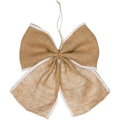 Halbach sidenband premium jute rosettset stor presentrosett för juldekoration och träddekorationer Halbach sidenband premium jute rosettset stor presentrosett för juldekoration och träddekorationer