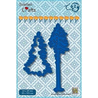 Nellie's Choice Shape Dies Set Träd 2 Cutting Dies och Skärschablon på 4,4 x 6,9 cm / 3,2 x 10,5 cm för Korttillverkning, Pyssel, Scrapbooking, Hantverk Lämplig för Stansmaskiner Nellie's Choice Shape Dies Set Träd 2 Cutting Dies och Skärschablon på 4,4 x 6,9 cm / 3,2 x 10,5 cm för Korttillverkning, Pyssel, Scrapbooking, Hantverk Lämplig för Stansmaskiner