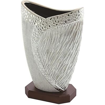ART AT11512 Trophy keramik och kristall, vuxen unisex, silver, 28 cm ART AT11512 Trophy keramik och kristall, vuxen unisex, silver, 28 cm