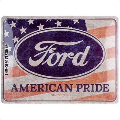 Stor Ford-skyltdel - US-flagg Stor Ford-skyltdel - US-flagg