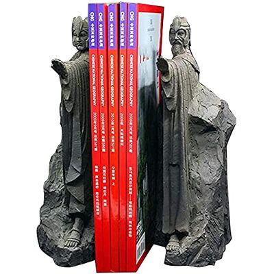 KLQJNP Bokstöd bokstöd Sagan om ringar hobbit bok dekoration harts, dekorativ bokpropp pärm och avdelare, blå, stor KLQJNP Bokstöd bokstöd Sagan om ringar hobbit bok dekoration harts, dekorativ bokpropp pärm och avdelare, blå, stor