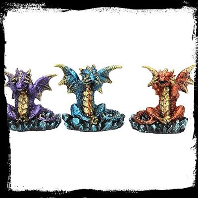 Nemesis Now - Three Wise Dragons - 13 cm - Resin - Figurine Nemesis Now - Three Wise Dragons - 13 cm - Resin - Figurine