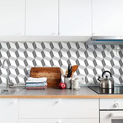 Ambiance Sticker Ambiance Väggklistermärke Carrelage Självhäftande Cuisine de Bain 9 klistermärken cementplattor GEOMETRISK design 9stickers20 x 20 cm Ambiance Sticker Ambiance Väggklistermärke Carrelage Självhäftande Cuisine de Bain 9 klistermärken cementplattor GEOMETRISK design 9stickers20 x 20 cm