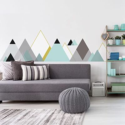 Ambiance Sticker Väggklistermärken Sovrumsdekoration väggklistermärke gigantiska skandinaviska berg Matra 95x135 cm Ambiance Sticker Väggklistermärken Sovrumsdekoration väggklistermärke gigantiska skandinaviska berg Matra 95x135 cm