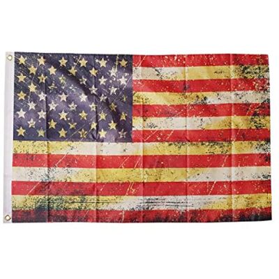 AZ FLAG Flagga USA grunge 150x90 cm 100D Polyester 2 Öljetter Inom- och utomhusbruk amerikansk dekorativ flagga United States Grunge dubbelsydda sömmar och förstärkta kanter AZ FLAG Flagga USA grunge 150x90 cm 100D Polyester 2 Öljetter Inom- och utomhusbruk amerikansk dekorativ flagga United States Grunge dubbelsydda sömmar och förstärkta kanter