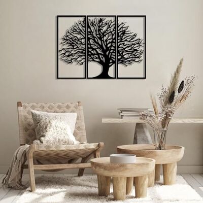 Wallity Snygg svart dekorativ metallväggtillbehör, 69 x 98 cm 100% metall, 1,5 mm tjocklek perfekt för modern heminredning och unik väggkonst Wallity Snygg svart dekorativ metallväggtillbehör, 69 x 98 cm 100% metall, 1,5 mm tjocklek perfekt för modern heminredning och unik väggkonst