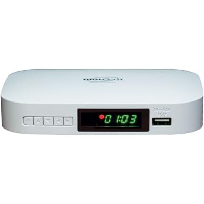 DIGIQUEST Digital mark, XJ, DVB-T2, vit med dubbel fjärrkontroll DIGIQUEST Digital mark, XJ, DVB-T2, vit med dubbel fjärrkontroll