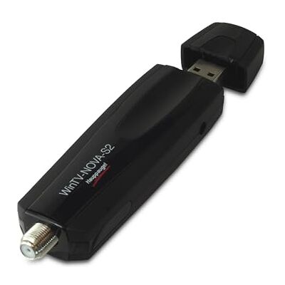 Hauppauge WinTV-Nova-S2 01676 USB-TV-mottagare HD digital satellit-tv DVB-S2 och DVB-S för bärbar dator eller PC Hauppauge WinTV-Nova-S2 01676 USB-TV-mottagare HD digital satellit-tv DVB-S2 och DVB-S för bärbar dator eller PC