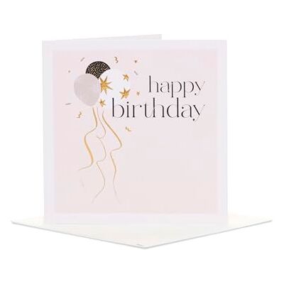 UK Greetings Brittiska hälsningar födelsedagskort för honom/henne/vän – ballonger design – från Camden-kollektionen UK Greetings Brittiska hälsningar födelsedagskort för honom/henne/vän – ballonger design – från Camden-kollektionen