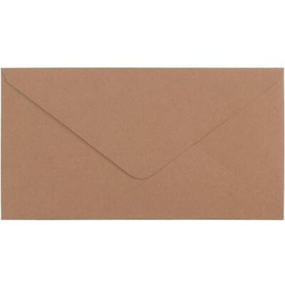 florence by mills Florence Kuvert, 21 x 11 cm, Kraft, 100 st, 120 g/m², självhäftande kuvert för bröllop, vykort, inbjudningar, gratulationskort florence by mills Florence Kuvert, 21 x 11 cm, Kraft, 100 st, 120 g/m², självhäftande kuvert för bröllop, vykort, inbjudningar, gratulationskort