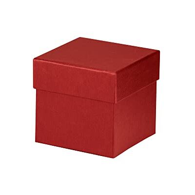 Rössler 13421453361 – Boxline Kartong kvadratisk, 105 x 105 x 105 mm, röd, 1 st Rössler 13421453361 – Boxline Kartong kvadratisk, 105 x 105 x 105 mm, röd, 1 st