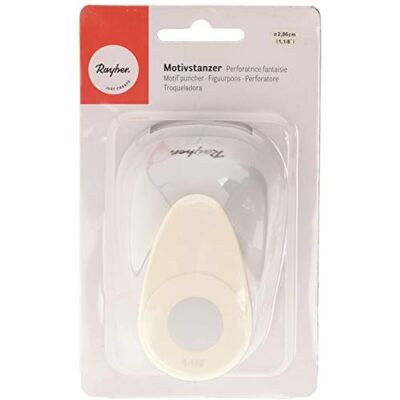 Rayher Kompakt pappers-ihålsborr - Ø 1,6 cm - Till papper upp till 200 g/m² Rayher Kompakt pappers-ihålsborr - Ø 1,6 cm - Till papper upp till 200 g/m²