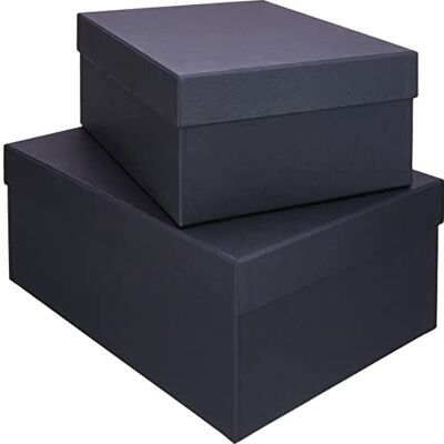 Rössler 13491453700 – S.O.H.O. Boxline 2-pack, rektangulär, svart Rössler 13491453700 – S.O.H.O. Boxline 2-pack, rektangulär, svart