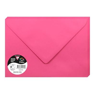 Clairefontaine pollen kraft självhäftande kuvert C5 Intensive Pink Clairefontaine pollen kraft självhäftande kuvert C5 Intensive Pink