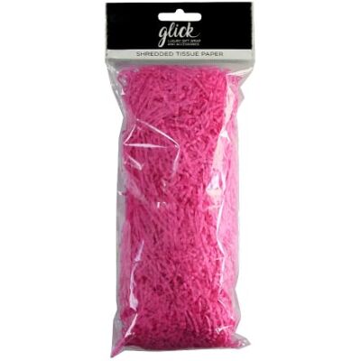 Glick strimlat papper – cerise, 30 g – perfekt för presentförpackning och hantverk (TPS04) Glick strimlat papper – cerise, 30 g – perfekt för presentförpackning och hantverk (TPS04)