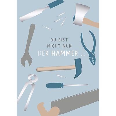 Grafik Werkstatt Grafik verkstad gratulationskort födelsedag musikkort med ljud Du är inte bara hammaren Coversong Oh Yeah Grafik Werkstatt Grafik verkstad gratulationskort födelsedag musikkort med ljud Du är inte bara hammaren Coversong Oh Yeah