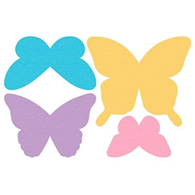 MISS KUTY ZAG fin stansning andra grundläggande fjärilar 4u för att skära papper, kartong, EVA-gummi och aluminiumfolie för korttillverkning, scrapbooking och hantverk projekt MISS KUTY ZAG fin stansning andra grundläggande fjärilar 4u för att skära papper, kartong, EVA-gummi och aluminiumfolie för korttillverkning, scrapbooking och hantverk projekt
