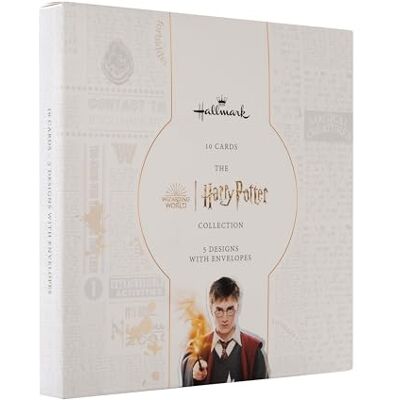 Hallmark födelsedagskort, flerpack födelsedagskort, Harry Potter födelsedagskort, paket med 10, 5 designer med kuvert Hallmark födelsedagskort, flerpack födelsedagskort, Harry Potter födelsedagskort, paket med 10, 5 designer med kuvert