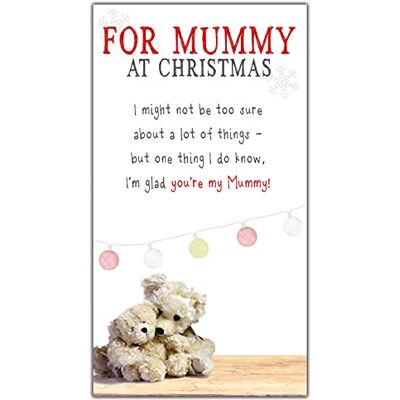 Emotional Rescue Snuggly Bumkins julkort, påskriften "Sure About Mumy", 130 x 235 mm Emotional Rescue Snuggly Bumkins julkort, påskriften "Sure About Mumy", 130 x 235 mm