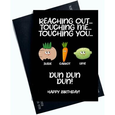 Peachy Antics Roligt födelsedagskort Sweet Caroline kort nyhet födelsedag gratulationskort till honom för henne vegetariskt skämt AP112 Peachy Antics Roligt födelsedagskort Sweet Caroline kort nyhet födelsedag gratulationskort till honom för henne vegetariskt skämt AP112